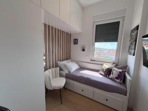 Ένα ή περισσότερα κρεβάτια σε δωμάτιο στο Lux Penthouse Paradise +42 φωτογραφίες