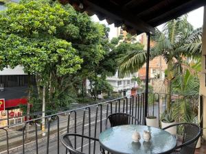 Balkón nebo terasa v ubytování Casa Florez
