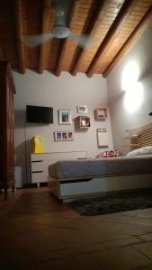 Postel nebo postele na pokoji v ubytování b&b Luna