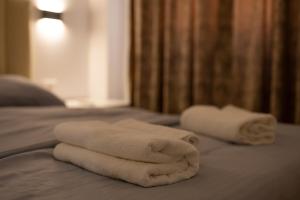 En eller flere senge i et værelse på BnB Tirana Center