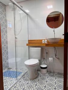 Ένα μπάνιο στο Casa no Centro Histórico