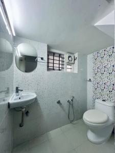 Koupelna v ubytování Zenaura Casa