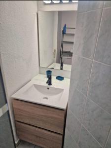 Ένα μπάνιο στο Studio Cozy au bord de l'eau