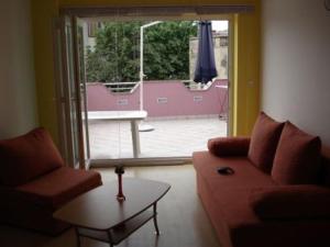 Χώρος καθιστικού στο Apartments Jeličić