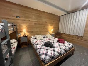Ένα ή περισσότερα κρεβάτια σε δωμάτιο στο La Coccinella vacation home