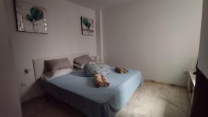 Postel nebo postele na pokoji v ubytování Casa Pape e Toni