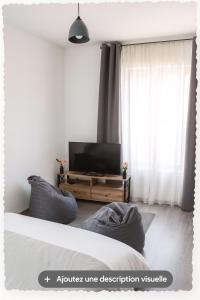 TV/trung tâm giải trí tại Cocon Naturel en Sologne!