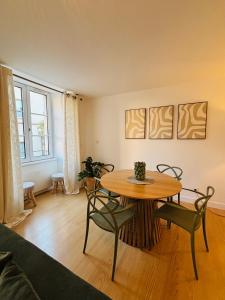 Posezení v ubytování Appartement Mulhouse Centre historique