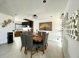 Χώρος καθιστικού στο House in New Nayarit