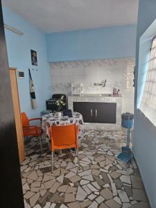 Η κουζίνα ή μικρή κουζίνα στο Residence MarinaY