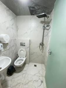 Koupelna v ubytování Апарт-готель в центрі міста