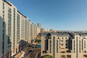 Загальний вид на місто Валенсія або вид на місто з ці апартаменти