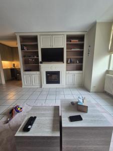 TV a/nebo společenská místnost v ubytování Ô Mistral Appartement