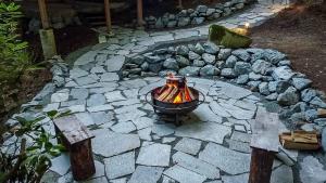 Zahrada ubytování Bellingham A-Frame - Hot tub - Fireplace - Firepit