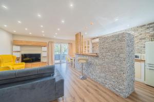 Posezení v ubytování Apartmány Apollo Šírava