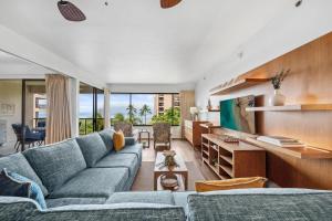Χώρος καθιστικού στο Sands of Kahana 134 · SK 134 Beautifully Updated Spacious 2BD Oc