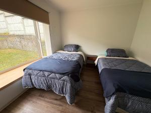 Ένα ή περισσότερα κρεβάτια σε δωμάτιο στο Rincón Awcka