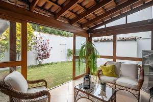 Posezení v ubytování Casa Real Jardines de Surco