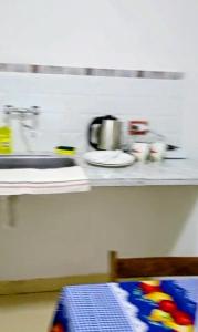 Una cocina o kitchenette en Ruta43