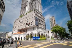 Budova, kde se aparthotel nachází