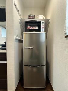 Köök või kööginurk majutusasutuses nestay house tokyo shinjuku