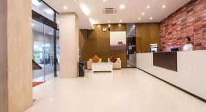 Nhà bếp/bếp nhỏ tại Jtour Inn Chongzuo Ningming