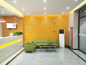 Ruang duduk di Shell Hotel Liaocheng Dongchang Xi Road Railway Station