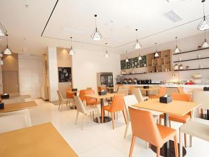 O zonă de relaxare la City Comfort Inn Suzhou Wujiang Development Zone Yundong