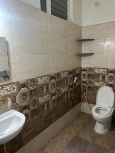 Ένα μπάνιο στο Grand View Hotel