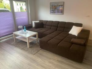 Posezení v ubytování Ferienwohnung zum Kirschgarten