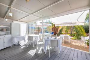 Kuchyň nebo kuchyňský kout v ubytování Villa Sorrentina - Suite Edera