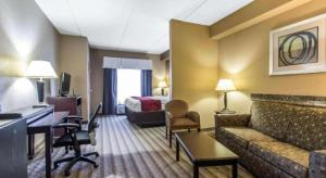 O zonă de relaxare la Comfort Suites