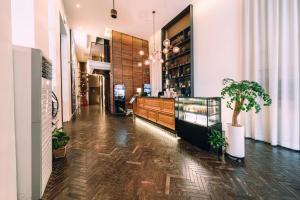 a room with a pharmacy with plants in it at The Classic by Hotelone in Jeonju +259 photos