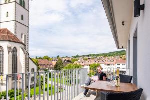 Μπαλκόνι ή βεράντα στο Das Adler