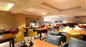 O zonă de relaxare la GreenTree Eastern Hotel Hunan Changsha Xinsha Luositang Metro Station