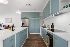 Kuchyň nebo kuchyňský kout v ubytování Bawley Bliss