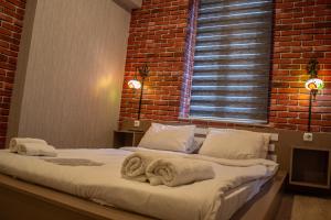 Postel nebo postele na pokoji v ubytování Galata Central Stay Private Rooms