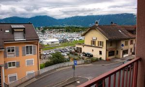 Nespecifikovaný výhled na hory nebo výhled na hory při pohledu z apartmánu