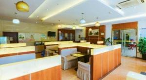 Zona de hol sau recepție la GreenTree Inn Jiaxing Zhongan Business Hotel