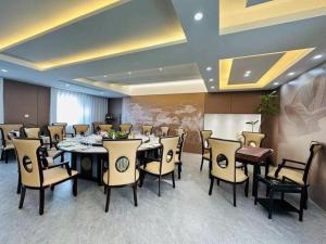Khu vực ghế ngồi tại Vienna Hotel Yangzhou Yangzhou Slender West Lake Wenchangge