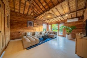 Et opholdsområde på Villa Santai Padonan