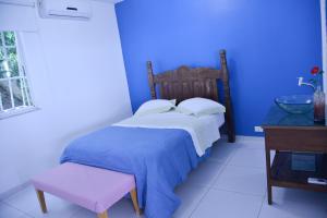 Hostel Vista do Mar客房内的一张或多张床位