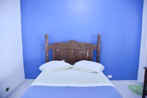 Hostel Vista do Mar客房内的一张或多张床位