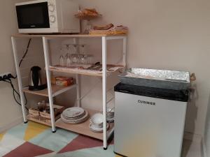 Η κουζίνα ή μικρή κουζίνα στο La casa di Celeste +17 φωτογραφίες