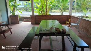 Posezení v ubytování Homestay Mẹ Khang 2 WC riêng,Mới VIP