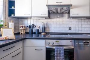 Dapur atau dapur kecil di Nature Terminal Apartment