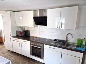 Dapur atau dapur kecil di Ferienwohnung AyNa 4 +4 gambar