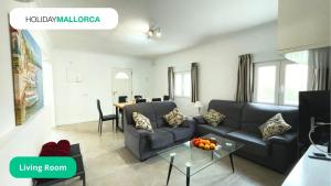 Khu vực ghế ngồi tại Villa Blanca