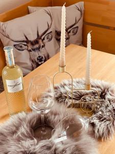 Nápoje v ubytování Ferienwohnung Auszeit