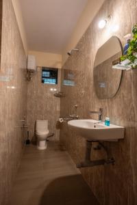 Koupelna v ubytování Braganza Bayt